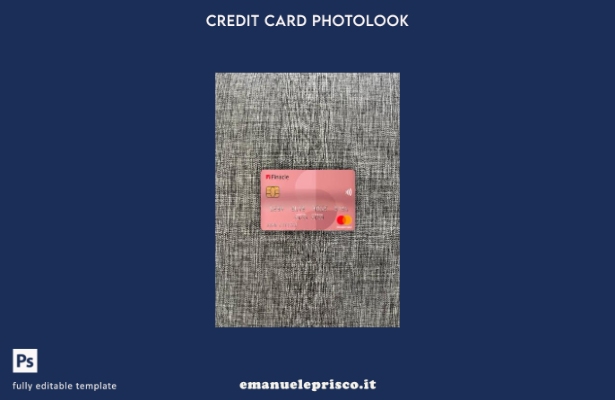 stile verificato modello frontale India Finacle bank mastercard photolook